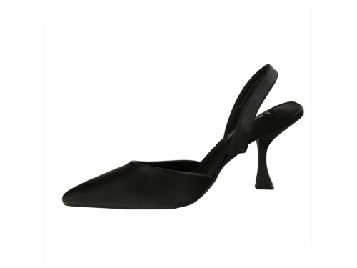 Dècolletè slingback con tacco a rocchetto