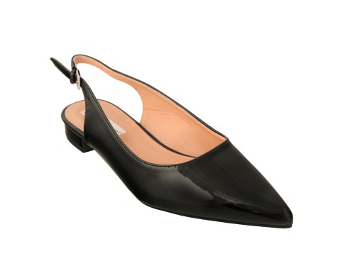 Ballerine slingback verniciate