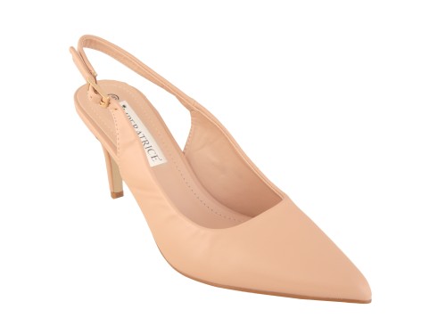 Dècolletè slingback con tacco a spillo