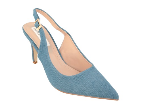 Dècolletè slingback con tacco a spillo