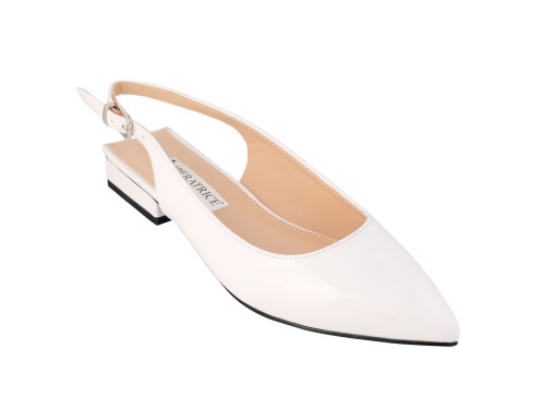 Ballerine slingback verniciate