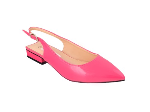 Ballerine slingback verniciate