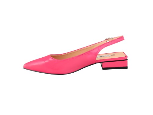 Ballerine slingback verniciate