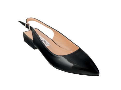 Ballerine slingback verniciate