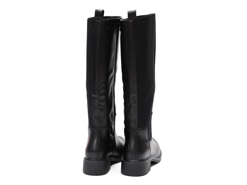 Stivale in simil con elastico laterale