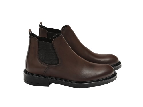 Beatles in pelle con fascia elastica