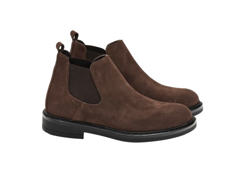 Beatles in camoscio con fascia elastica