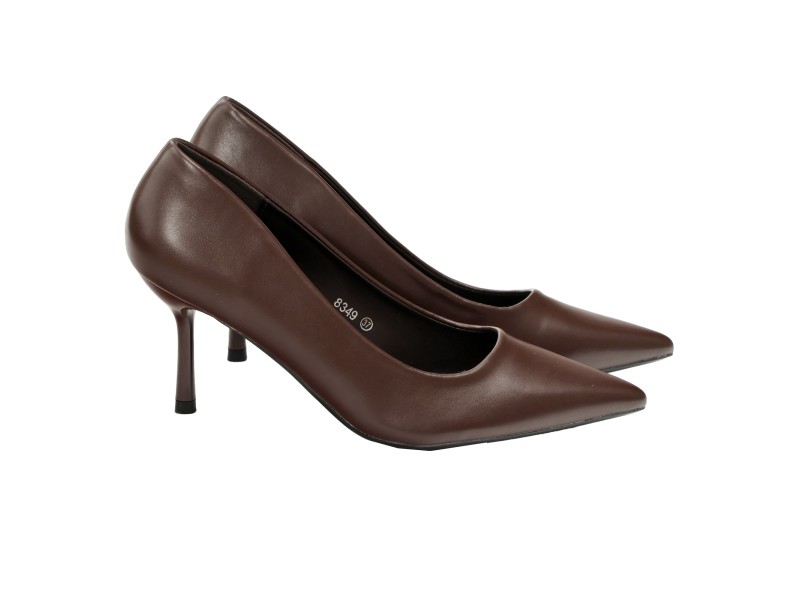 Decolletè in simil pelle