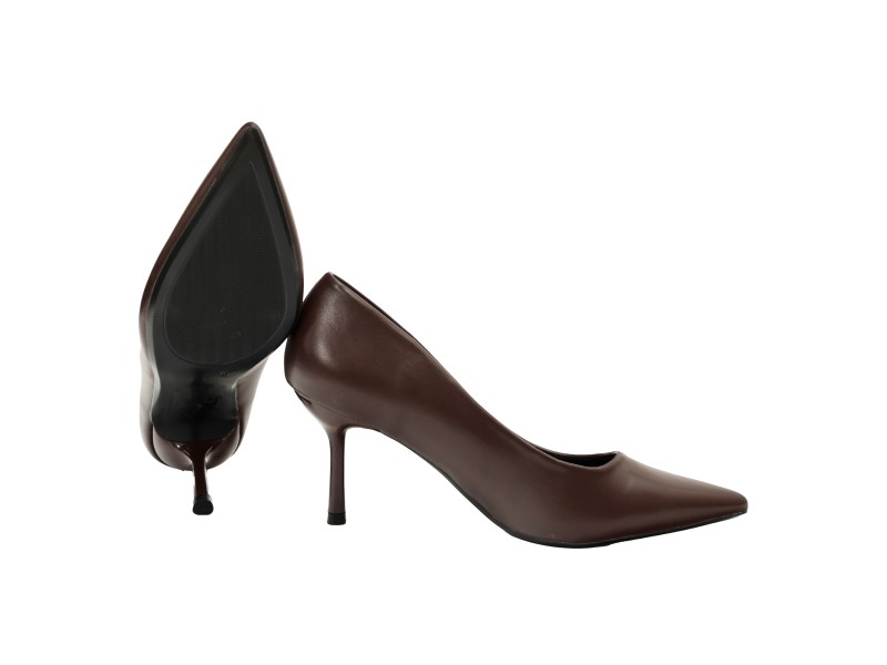 Decolletè in simil pelle