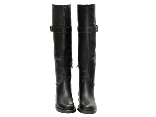 Stivale in simil pelle alto al ginocchio