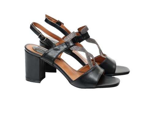 Sandali cinturino regolabile - tacco 8,5 cm