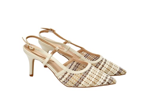 Decolletè con cinturino regolabile - tacco 8,5 cm