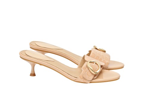 Sandali con accessorio - tacco 5,5 cm