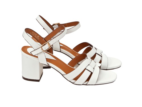 Sandali cinturino regolabile - tacco 7,5 cm