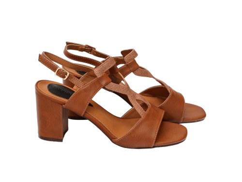 Sandali cinturino regolabile - tacco 8,5 cm