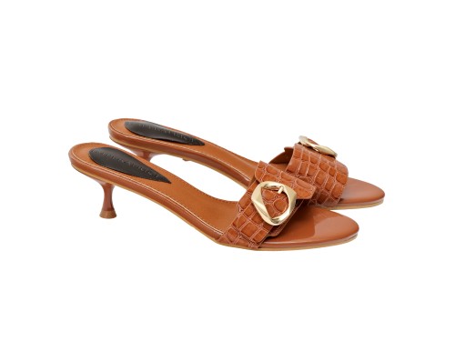 Sandali con accessorio - tacco 5,5 cm