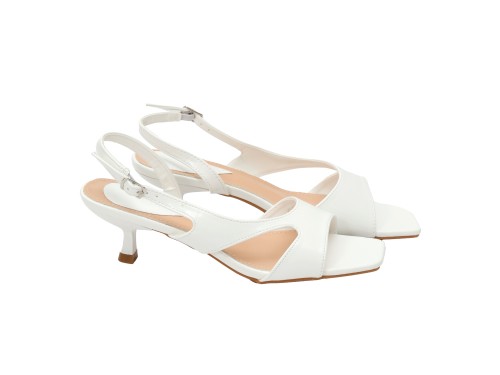 Sandali cinturino regolabile - tacco 6,0 cm