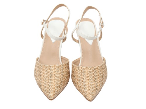 Decolletè con cinturino regolabile - tacco 8,5 cm