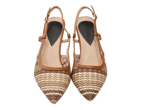 Decolletè con cinturino regolabile - tacco 8,5 cm