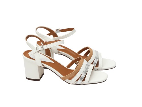 Sandali con cinturino regolabile - tacco 7,5 cm