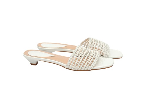 Ciabatta intreccio  - tacco 3,5 cm