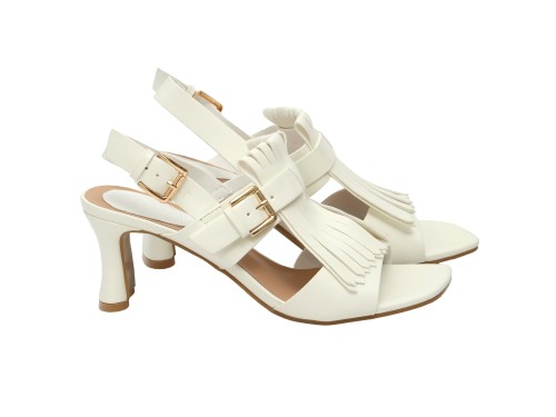 Sandali cinturino regolabile - tacco 7,5 cm