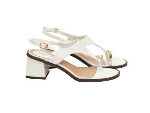 Sandali infradito con accessorio - tacco 6,5 cm