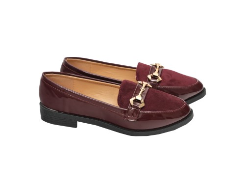 Mocassini con accessorio - tacco 2,5 cm