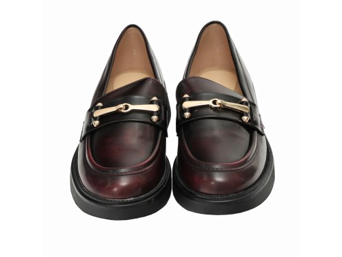 Mocassini con accessorio - tacco 4,0 cm