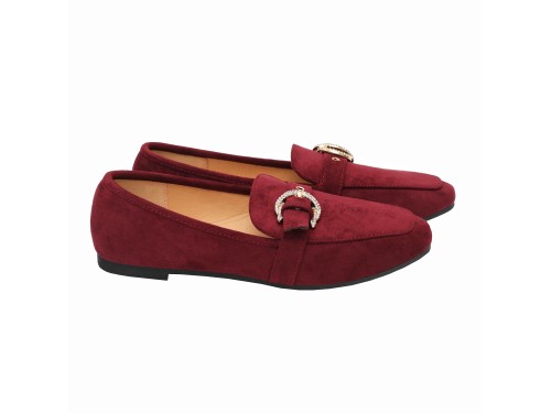 Mocassini con accessorio  - tacco 1,0 cm