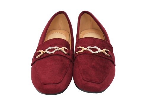 Mocassini con accessorio - tacco 1,0 cm