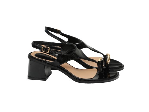 Sandali infradito con accessorio - tacco 6,5 cm