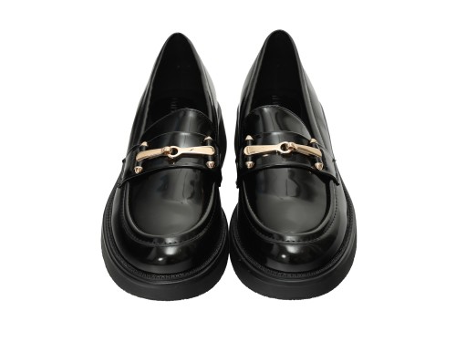 Mocassini con accessorio - tacco 4,0 cm