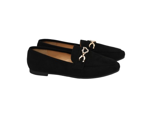 Mocassini con accessorio - tacco 1,0 cm