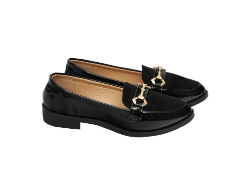 Mocassini con accessorio - tacco 2,5 cm