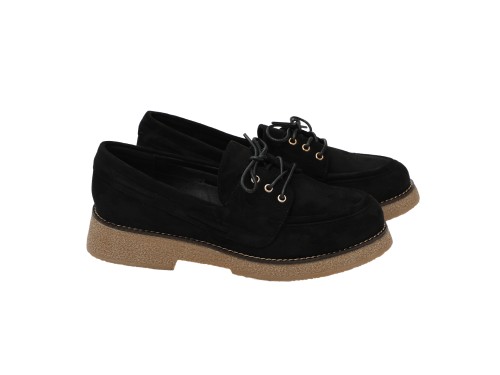 Mocassino stringato - tacco 4,0 cm