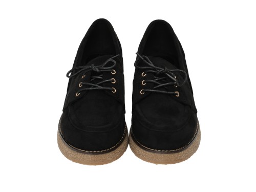 Mocassino stringato - tacco 4,0 cm