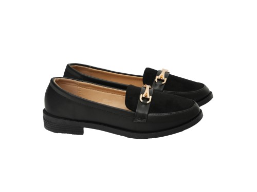 Mocassini con accessorio - tacco 2,5 cm