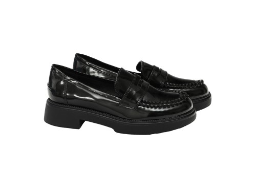 Mocassini con intreccio- tacco 4,5 cm