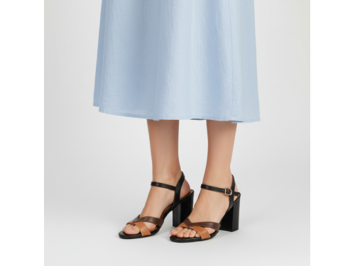 Sandali cinturino regolabile - tacco 9,5 cm