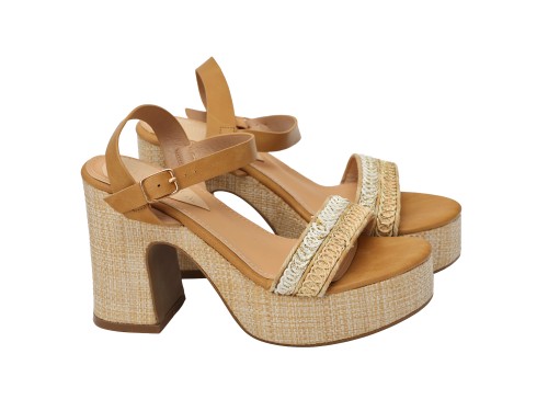 Sandali cinturino - tacco 11,0 cm - plateaux 4,0 cm