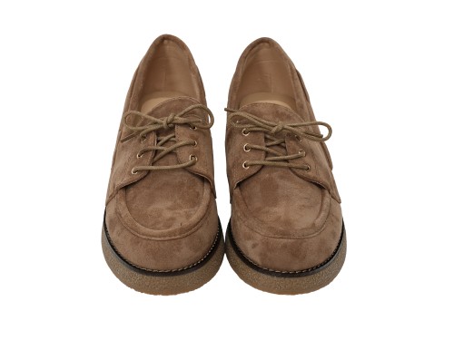 Mocassino stringato - tacco 4,0 cm