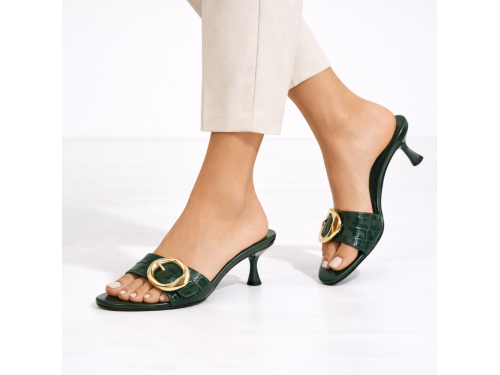 Sandali con accessorio - tacco 5,5 cm