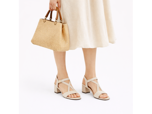 Sandali cinturino regolabile - tacco 8,5 cm