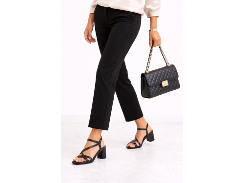 Sandali con cinturino regolabile- tacco 9,0 cm