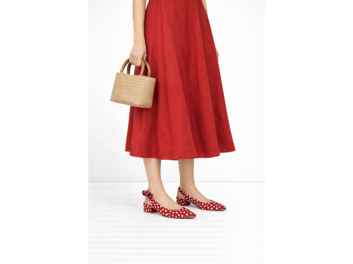 Ballerine pois - tacco 3,0 cm