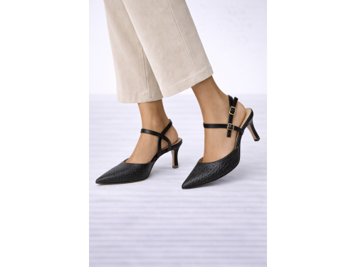 Decolletè con cinturino regolabile - tacco 8,5 cm