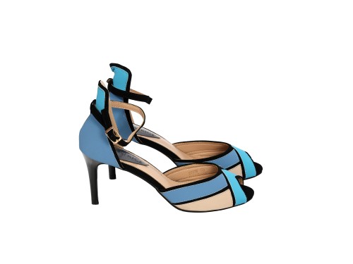 Decolletè con cinturino alla caviglia - tacco 8,5 cm