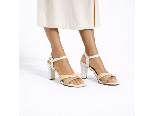 Sandali cinturino regolabile - tacco 9,5 cm