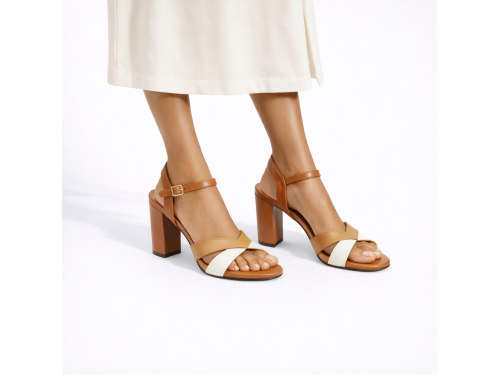 Sandali cinturino regolabile - tacco 9,5 cm